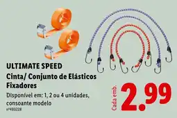 Lidl ultimate speed cinta/ conjunto de elásticos fixadores promoção