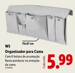 Lidl Organizador para cama promoção