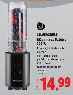 Lidl silvercrest máquina de batidos 300 w promoção