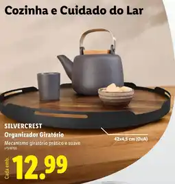 Lidl Silvercrest organizador giratório promoção