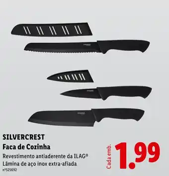Lidl Silvercrest faca de cozinha promoção