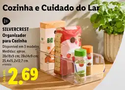 Lidl Silvercrest organizador para cozinha promoção