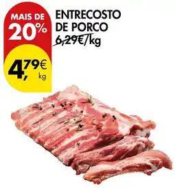 Pingo Doce Entrecosto de porco promoção