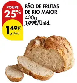 Pingo Doce Pão de frutas de rio maior promoção