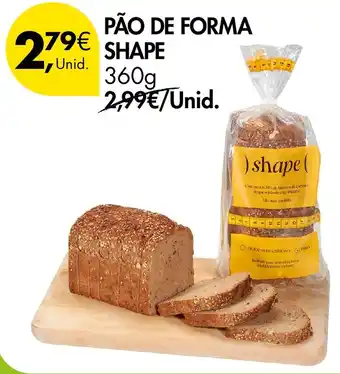 Pingo Doce Pão de forma shape promoção