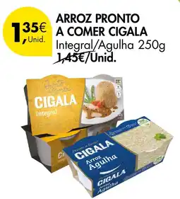 Pingo Doce arroz pronto a comer cigala promoção