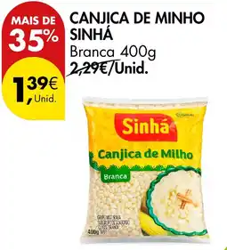 Pingo Doce Canjica de milho sinhá branca promoção