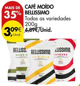 Pingo Doce Café moído bellissimo promoção