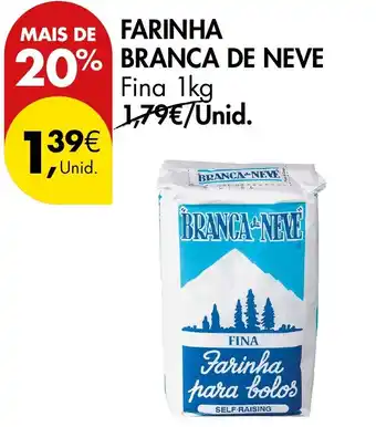 Pingo Doce Farinha branca de neve fina promoção