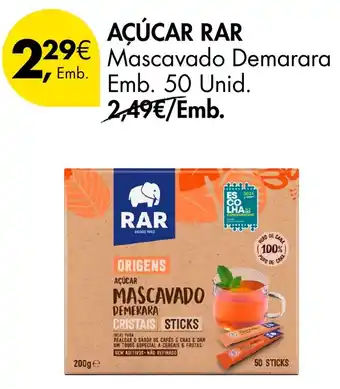 Pingo Doce Açúcar rar mascavado demerara promoção