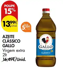 Pingo Doce azeite clássico gallo promoção