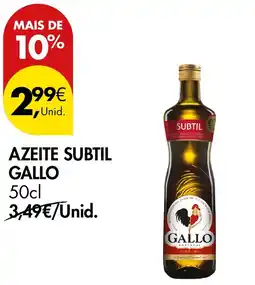 Pingo Doce azeite subt il gallo promoção