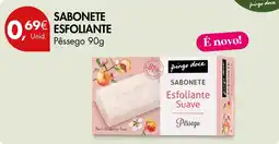 Pingo Doce Sabonete esfoliante pingo doce pêssego promoção