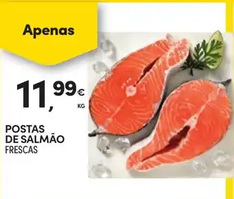 Continente Postas de salmão frescas promoção
