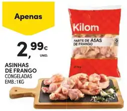 Continente Asinhas de frango kilom promoção