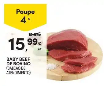 Continente Baby beef de bovino promoção
