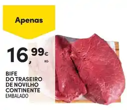 Continente Bife do traseiro de novilho continente embalado promoção