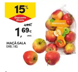 Continente Maçã gala promoção