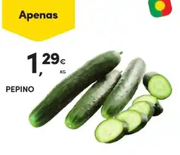 Continente Pepino promoção