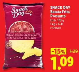 Lidl Snack Day Batata Frita Presunto promoção