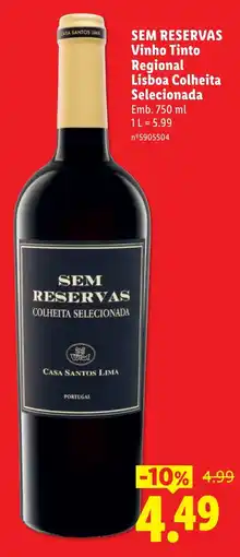Lidl sem reservas casa santos lima promoção