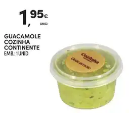 Continente Guacamole cozinha promoção