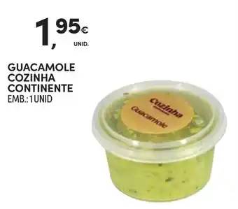 Continente Guacamole cozinha promoção
