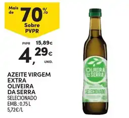 Continente Azeite virgem extra oliveira da serra selecionado promoção