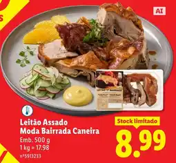 Lidl Leitão Assado Moda Bairrada Caneira promoção