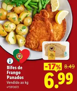 Lidl Bifes de Frango Panados promoção