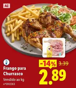 Lidl Frango para Churrasco promoção