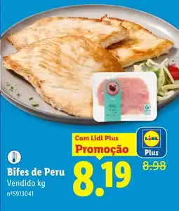 Lidl Bifes de Peru promoção