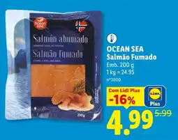 Lidl Ocean Sea Salmão Fumado promoção