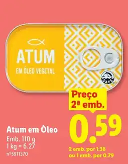 Lidl Atum em óleo promoção