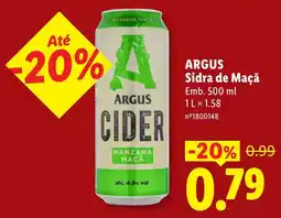 Lidl Argus cider manzana maçã promoção