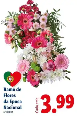 Lidl Ramo de Flores da Época Nacional promoção