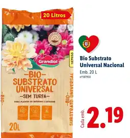 Lidl Grandiol bio substrato universal nacional promoção