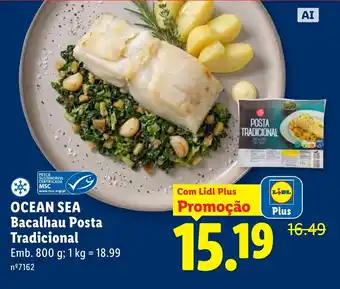 Lidl Ocean sea bacalhau posta tradicional promoção