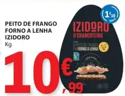 E.Leclerc Peito de frango forno a lenha izidoro promoção