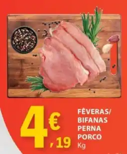 E.Leclerc Fêveras/bifanas perna porco promoção
