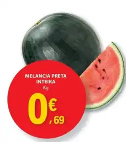 E.Leclerc Melancia preta inteira promoção