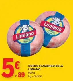 E.Leclerc Queijo flamengo bola limiano promoção