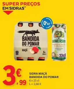 E.Leclerc Sidra maçã bandida do pomar promoção