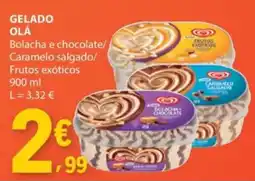 E.Leclerc gelado olá bolacha e chocolate promoção