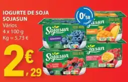 E.Leclerc Iogurte de soja sojasun promoção