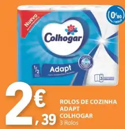 E.Leclerc Rolos de cozinha adapt colhogar promoção