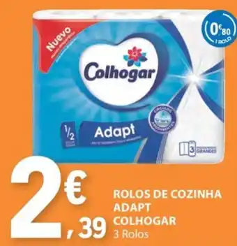 E.Leclerc Rolos de cozinha adapt colhogar promoção