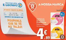 E.Leclerc Cápsulas de café xl plantation promoção