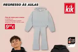 kik Fato de treino para criança Kik promoção
