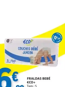 E.Leclerc Fraldas bebé eco+ promoção